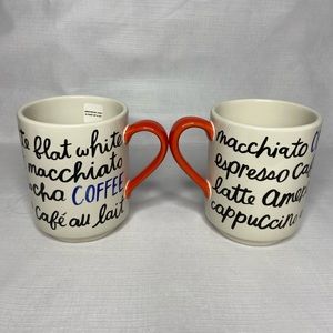 Kate spade New York coffee mugs
